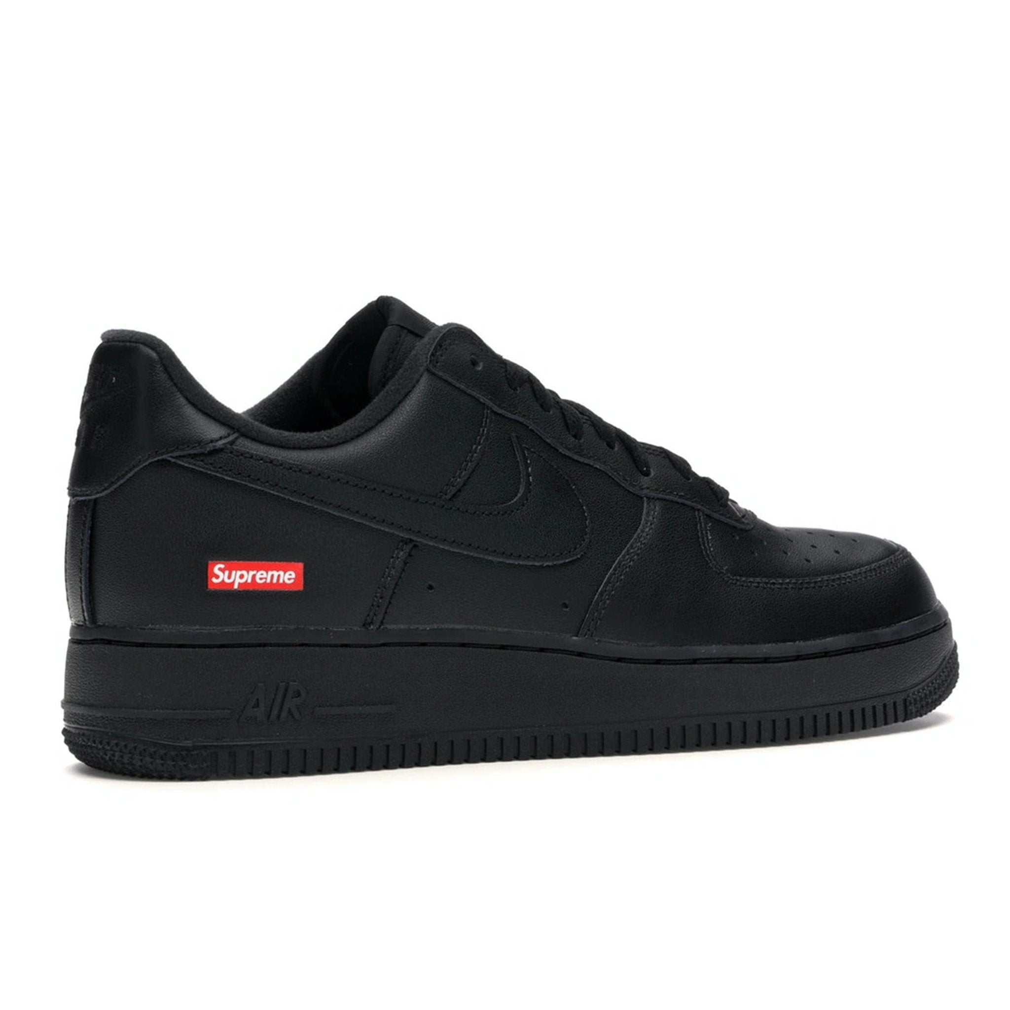Supreme Air Force 1 Low Black Box Logo