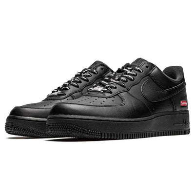 Supreme Air Force 1 Low Black Box Logo