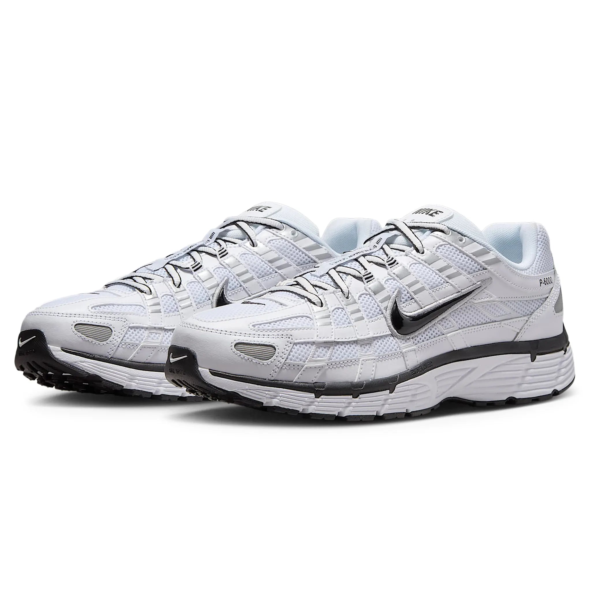 P-6000 White Metallic Silver Black
