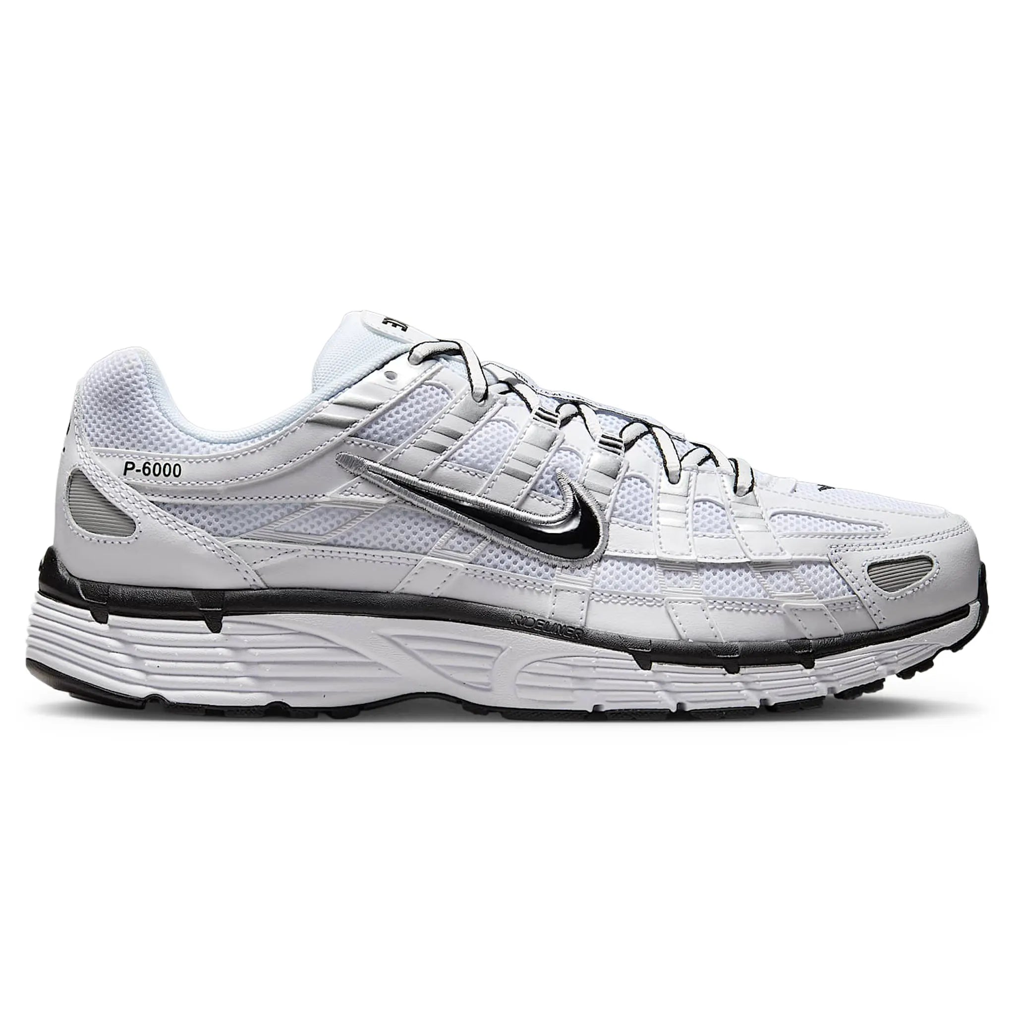 P-6000 White Metallic Silver Black